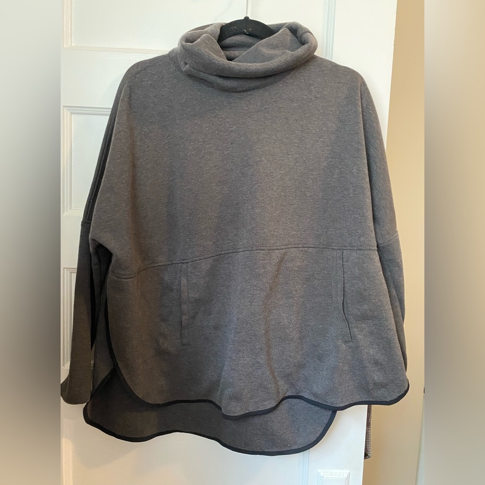 North Face grey sweatshirt